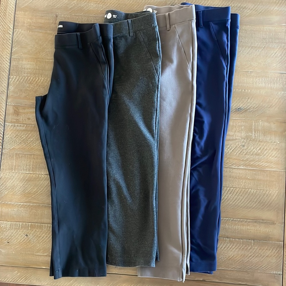 Lot of four Betabrand Capris Pants Good Used Condition